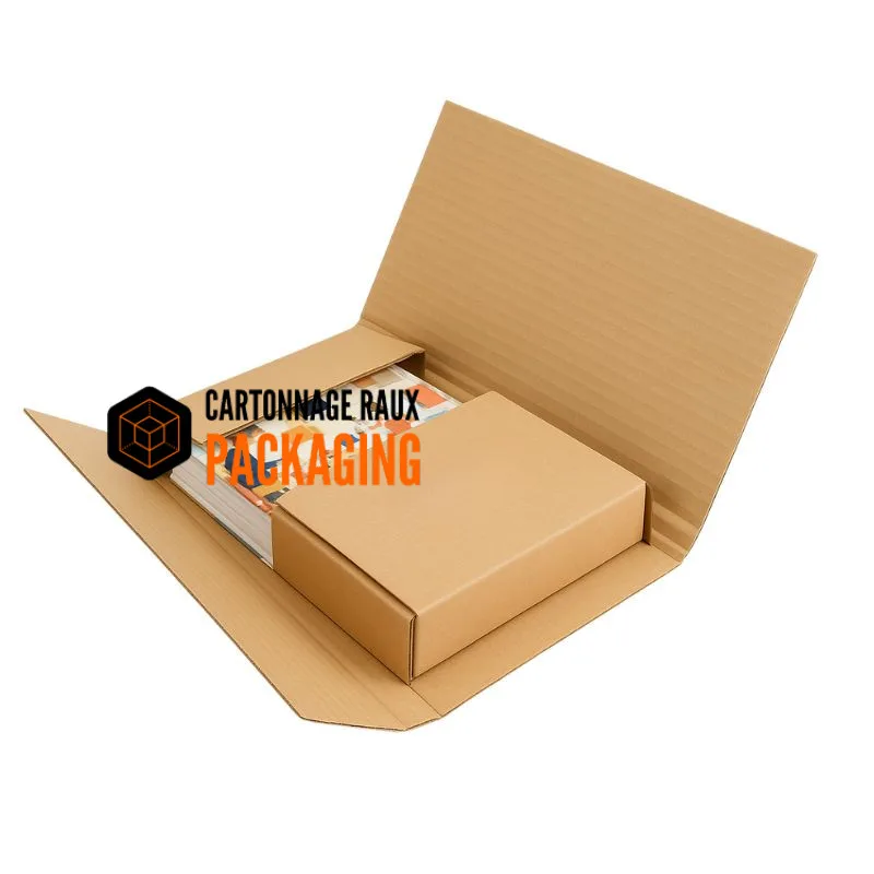 étui carton pour livres