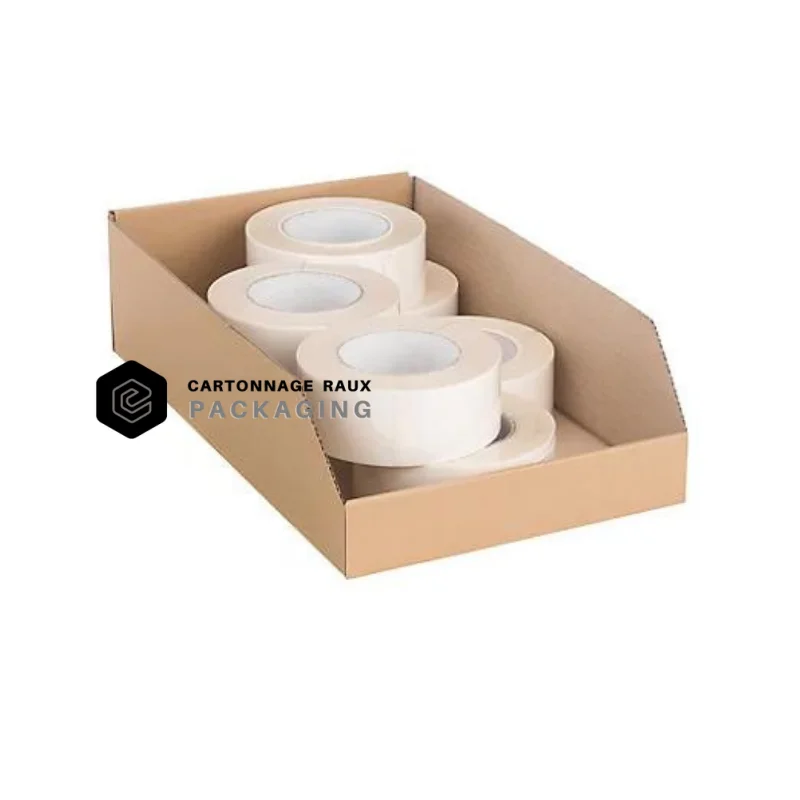Bac à bec carton - 400 x 240 x 110 mm