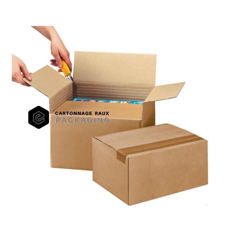 caisse carton ajustable