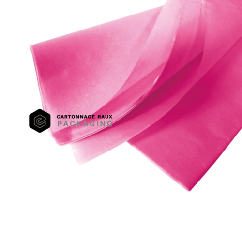 papier de soie rose fushia