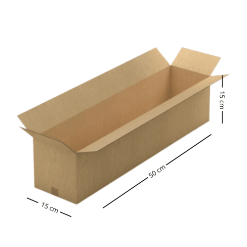 carton long rectangulaire 50 cm