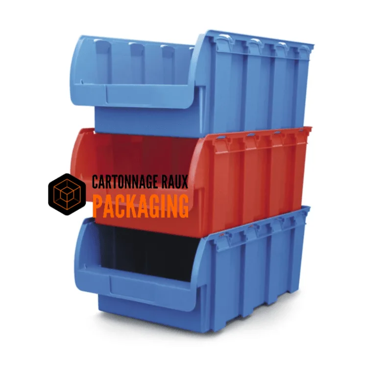 bac à bec plastique empilable