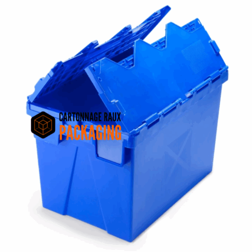bac navette bleu