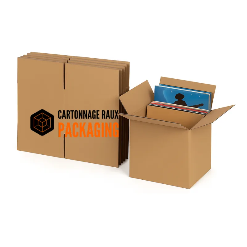 carton pour vinyle
