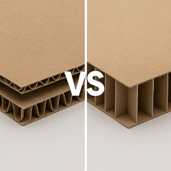 carton alvéolaire vs carton ondulé