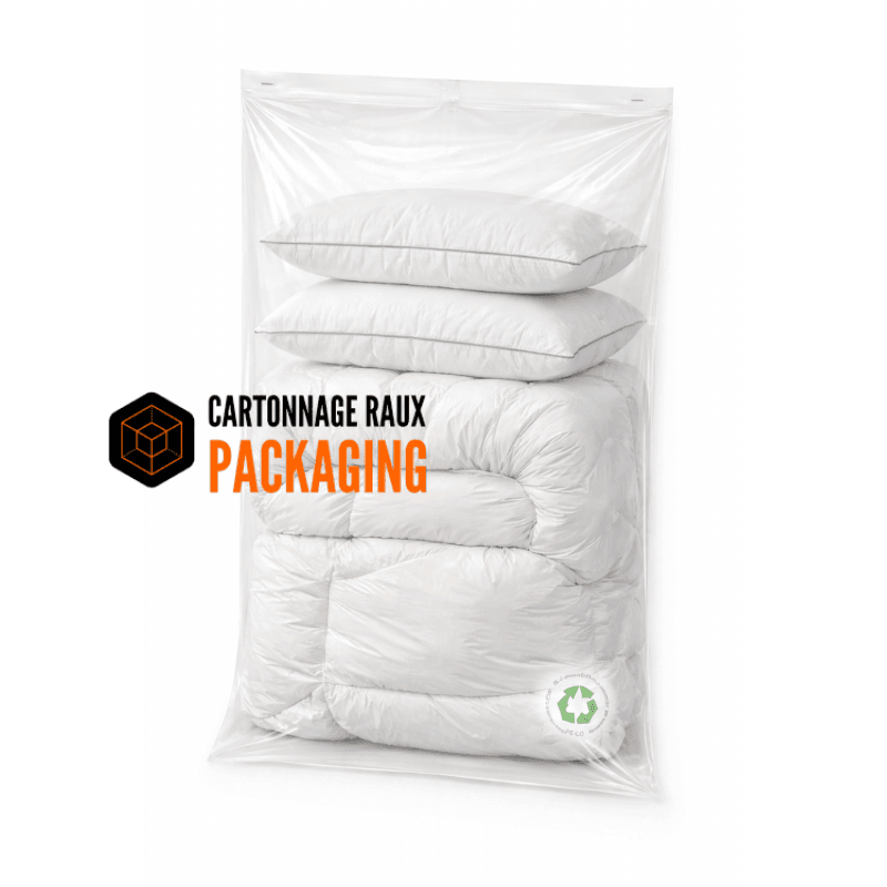 x50 grand sac plastique transparent - 100x150 cm