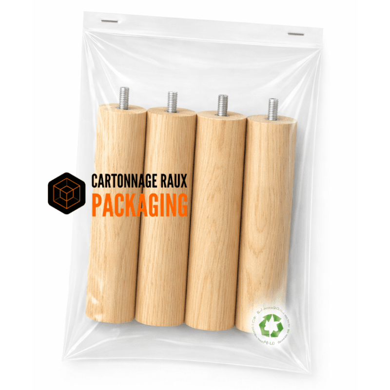 x500 Sachet plastique pour emballage - 30x48 cm