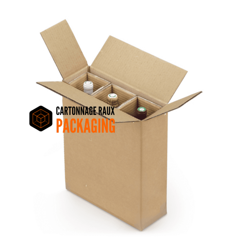 carton 3 bouteilles