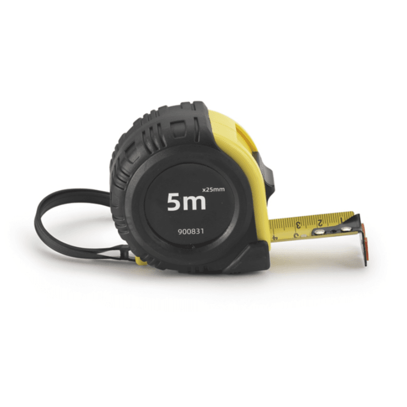 mètre ruban mètre ruban de mesure professionnel jaune et noir. 5m