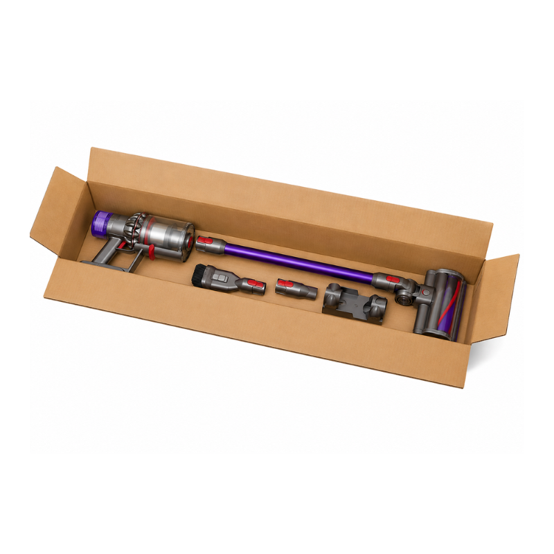 carton pour aspirateur balai